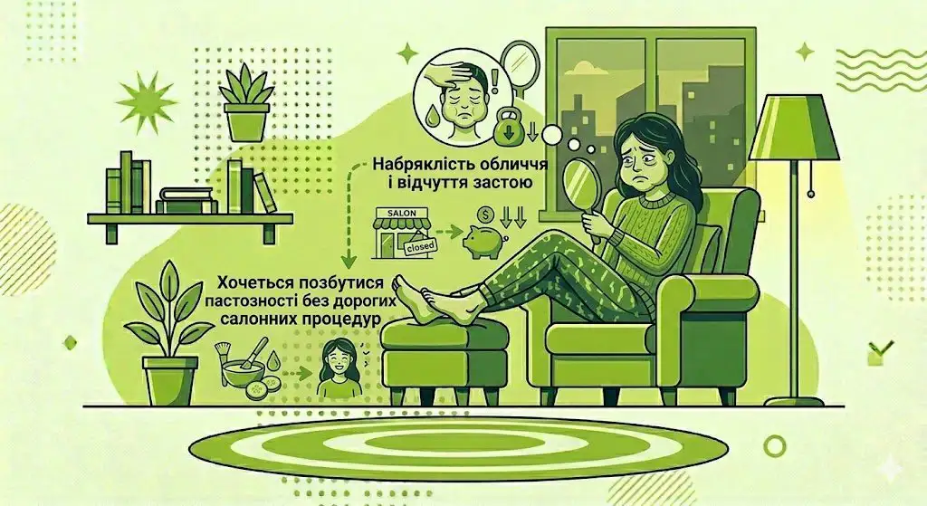 Набряклість обличчя і відчуття застою